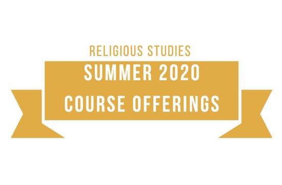 Summer and Fall courses of Religious Studies